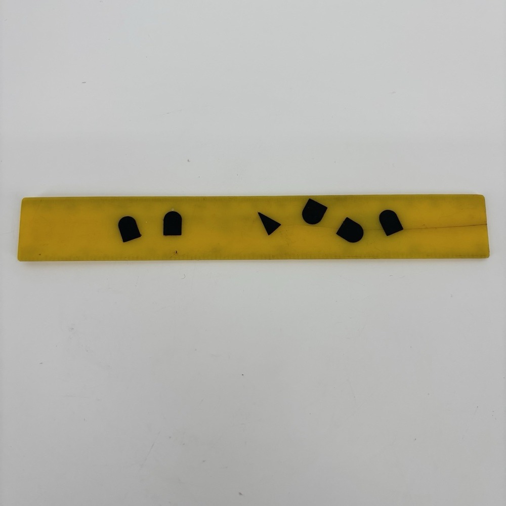 Vtg Bell Yellow Pages‎ Ruler  7" Advertising Ruler - Yellow Pages Plastic - Picture 4 of 5